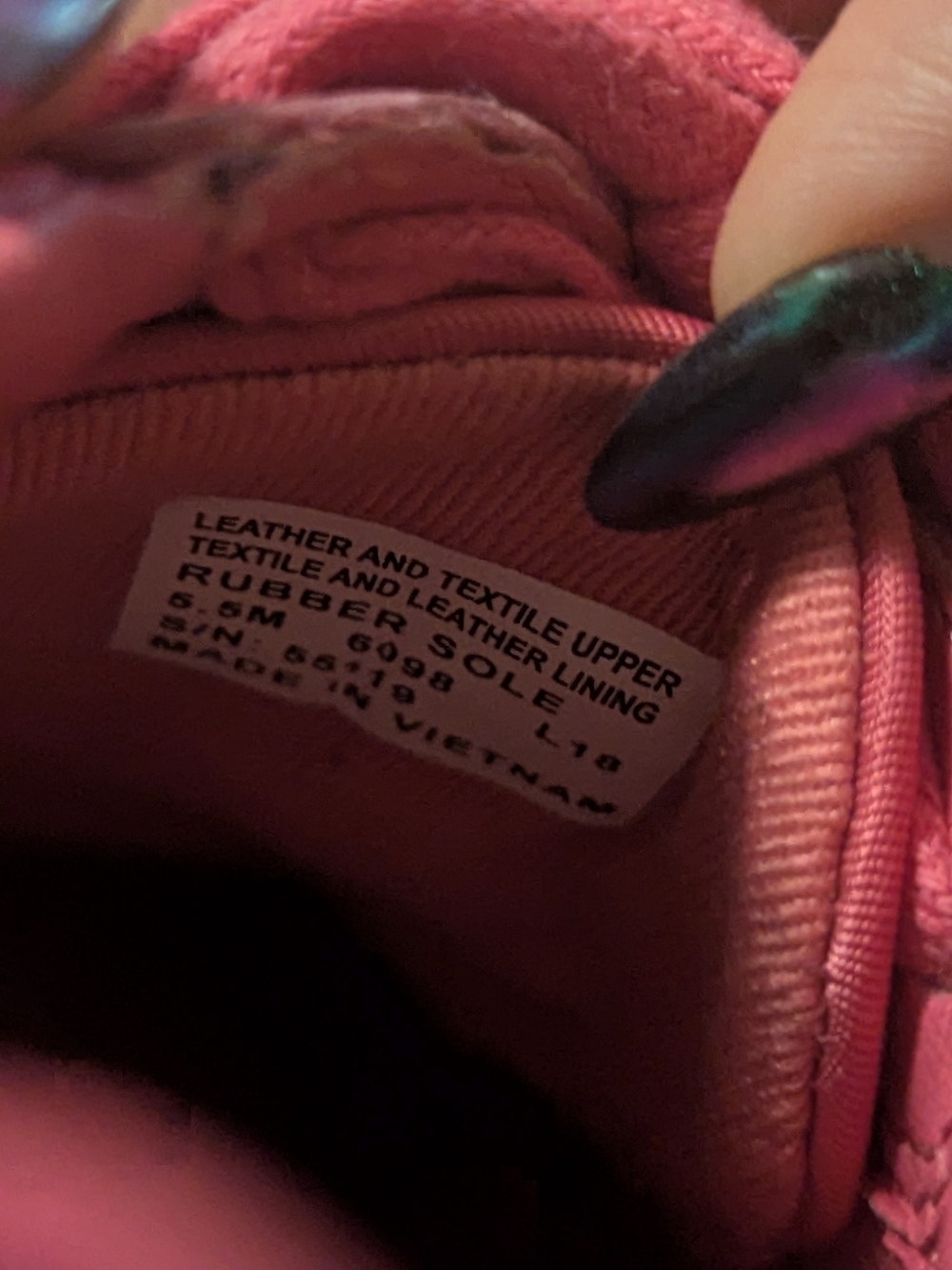 Tory Sport Tory Burch Bubble Pink Sneakers 5.5 NWOB - Picture 6 of 7